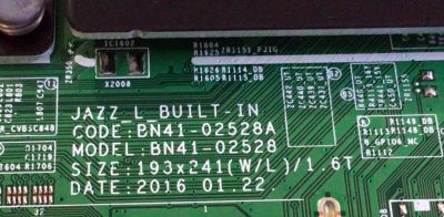 KIT DE TARJETAS PARA TV SAMSUNG / NUMERO DE PARTE MAIN BN94-10826P / BN41-02528A / BN97-10983B / FUENTE BN44-00807A / BN4400807A / L55S6_FHS / E301536 / PANEL CY-WK049HGLV2H / MODELO UN49KU650DFXZA / UN49KU650DFXZA FA01 - Imagen 3